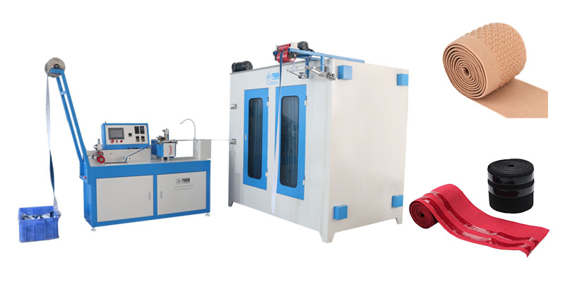 Automatic liquid webbing cabinet silicone coating machine for ribbon