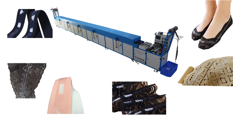 Automatic Silicone Lace Coating Machine for Anti-Slip