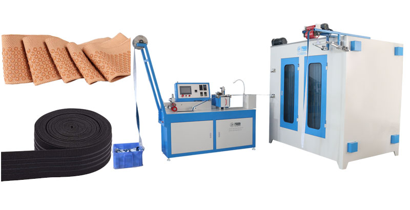 Automatic Silicone Coating Machine for Coating Silicone Onto Tape Ribbon Elastic Tape Bands